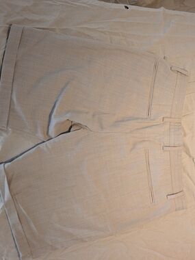Men's Slim Fit Light Beige Dress Pants
